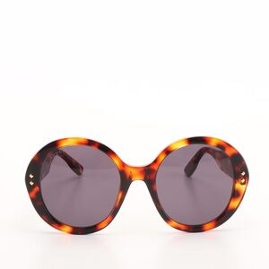 Gucci GG1081S Havana Smoke Lens Sunglasses